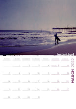 Load image into Gallery viewer, Instant Surf polaroiod calendar 2022 March