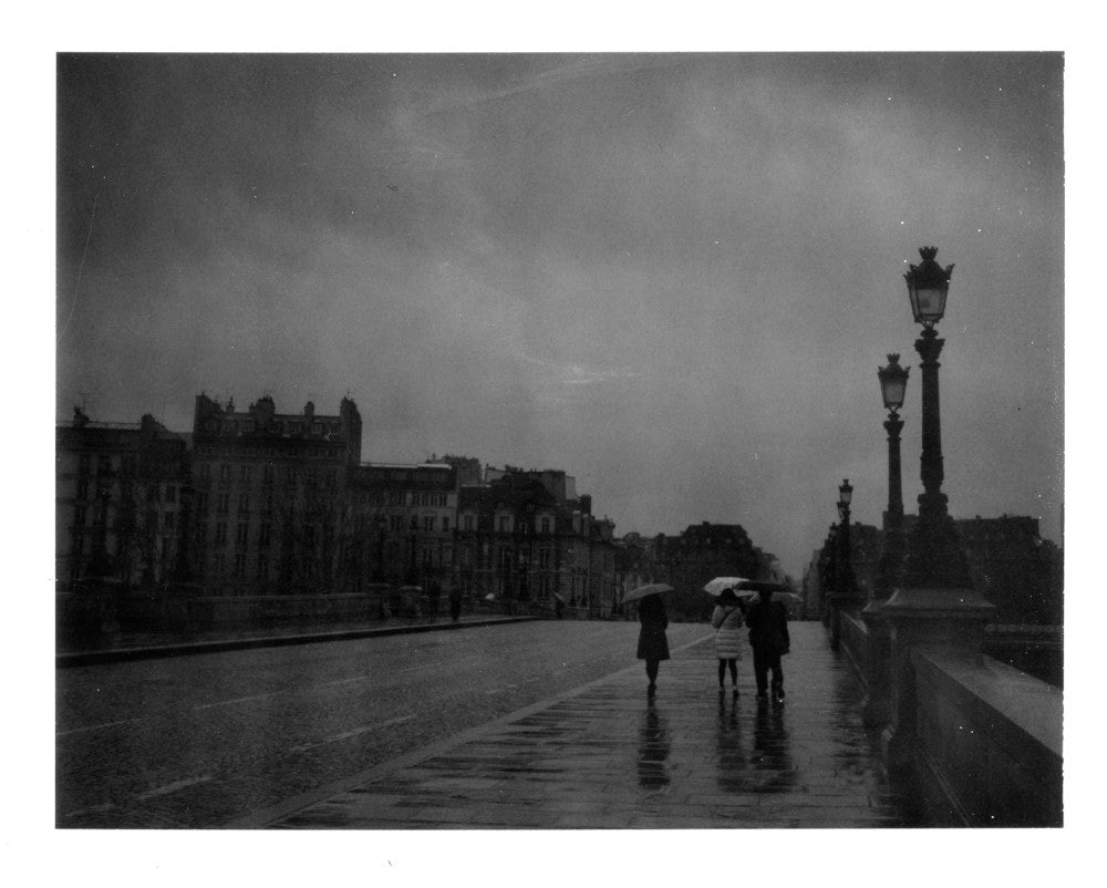 Polaroid image of Paris
