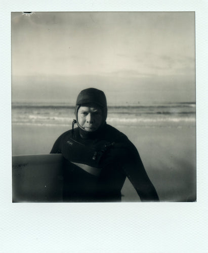 Polaroid portrait of Andrew Forrest
