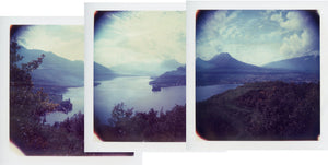 Polaroid of Lake Annecy, France