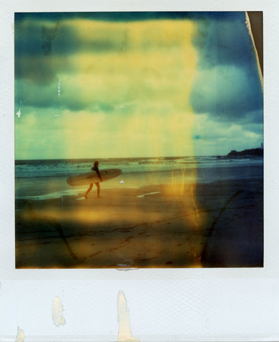 Image of long boarder at Godrevy